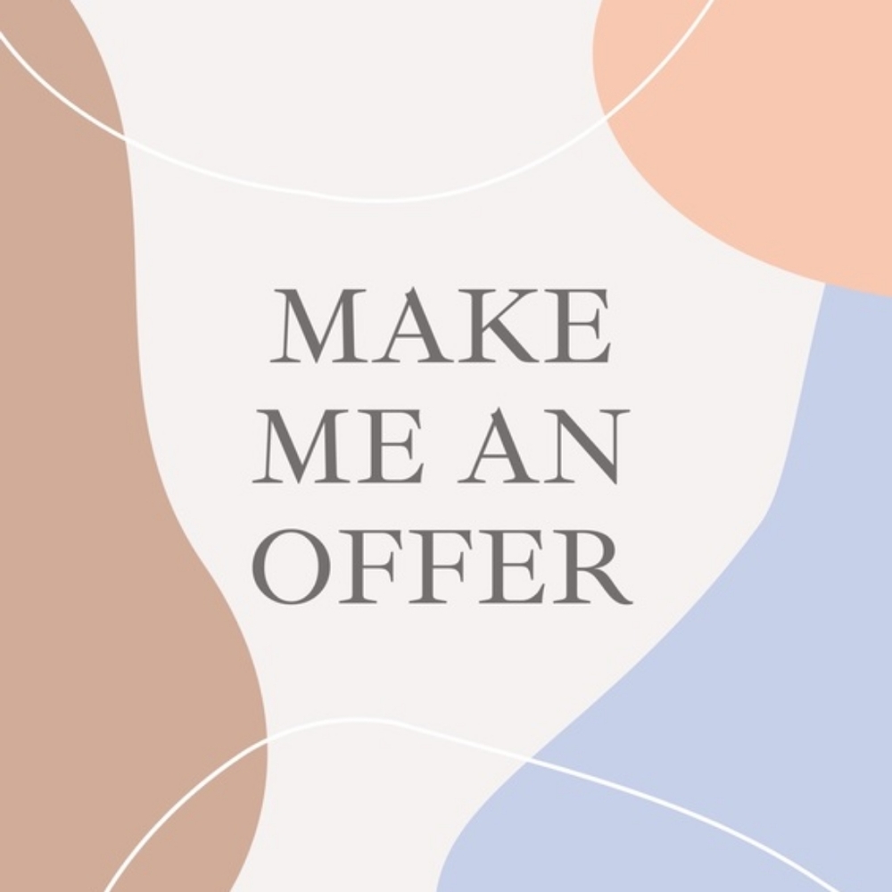 Offers welcome!
